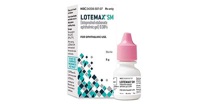 New loteprednol formulation approved for postop inflammation, pain 